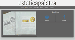 Desktop Screenshot of esteticagalatea.it